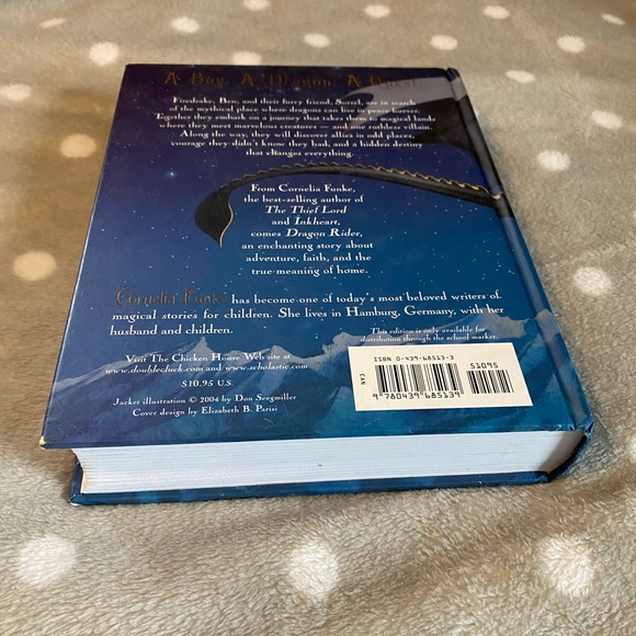 Free: Dragon Rider by Cornelia Funke Hardcover - Picture 3 of 10